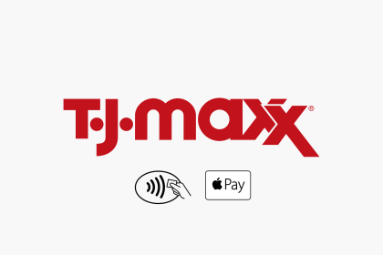 TJ Maxx and Apple Pay logo