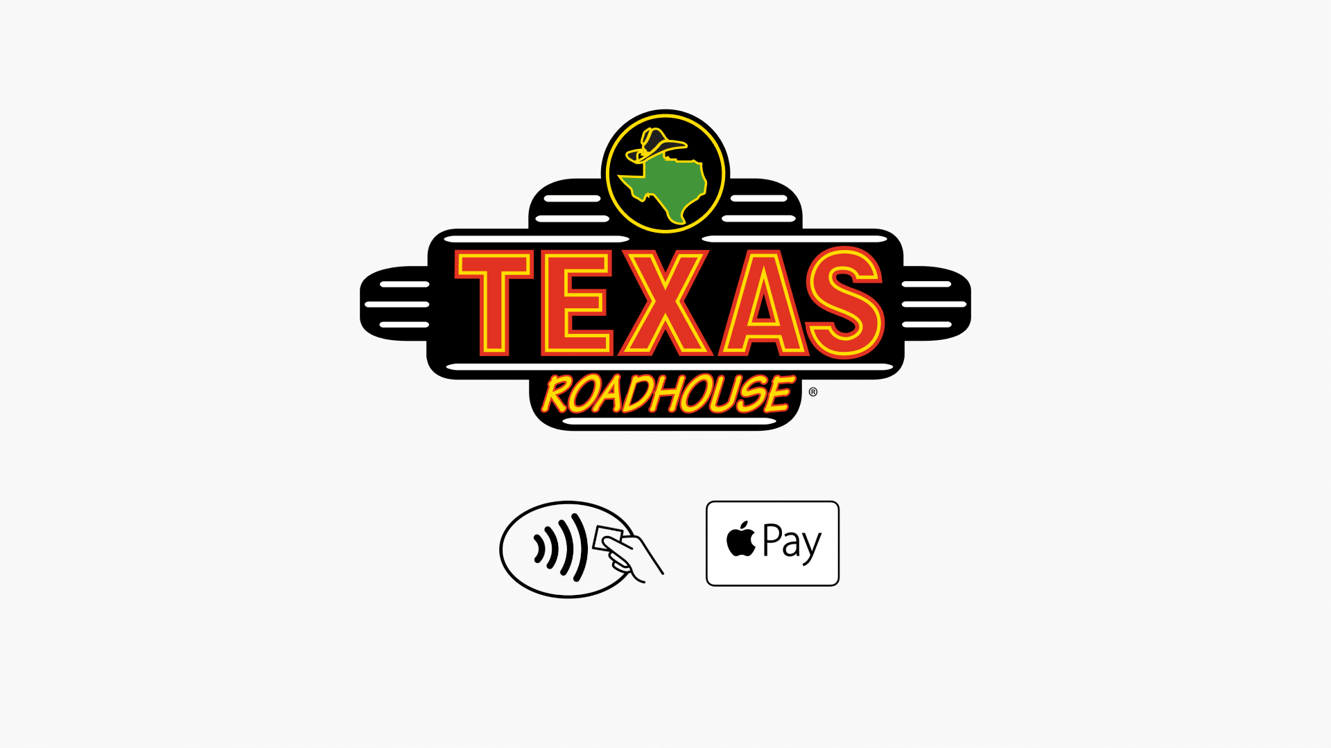 Texas Roadhouse and Apple Pay logo