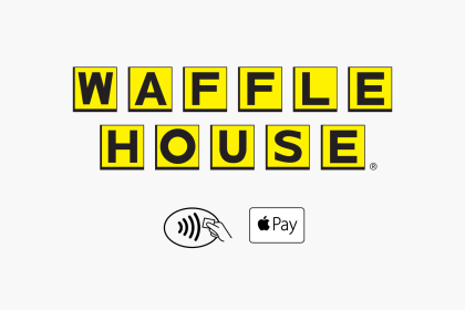 Waffle House and Apple Pay logo