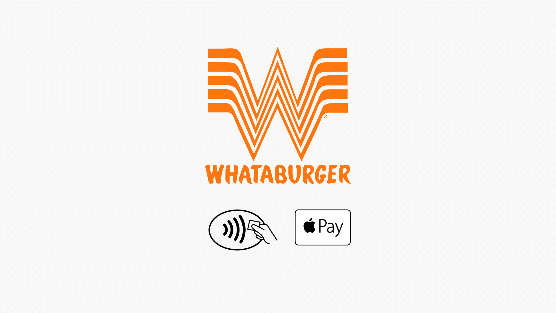 Whataburger and Apple Pay logo