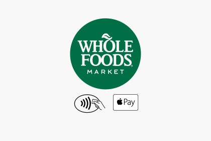 Whole Foods Roadhouse and Apple Pay logo