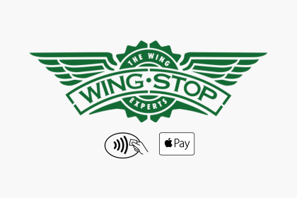 Wingstop and Apple Pay logo