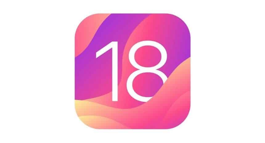 iOS 18 Icon with pink colour.