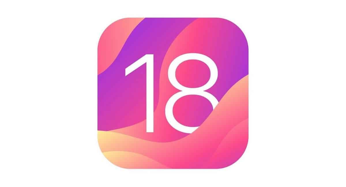 iOS 18 Icon with pink colour.