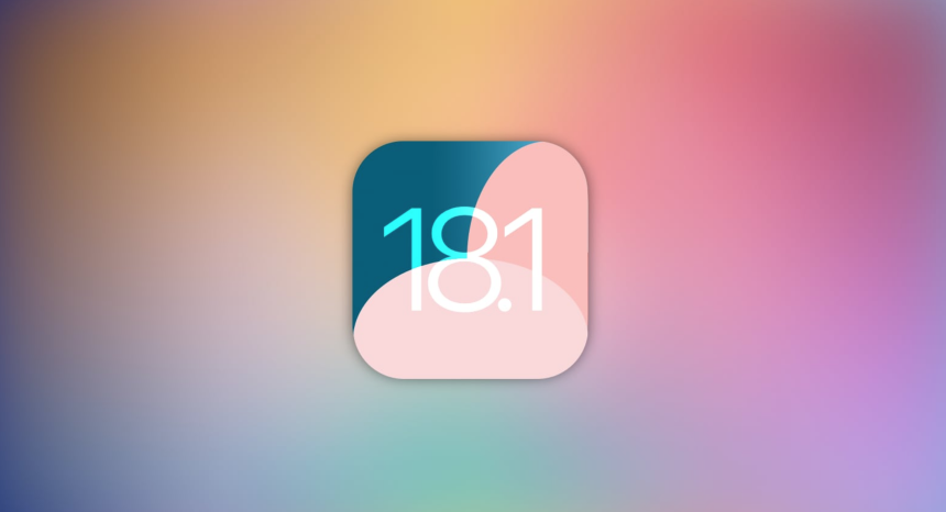 iOS18.1 Icon with colourful pink background.