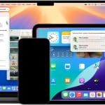 Apple Intelligence OS running on Mac, iPad, and iPhone.