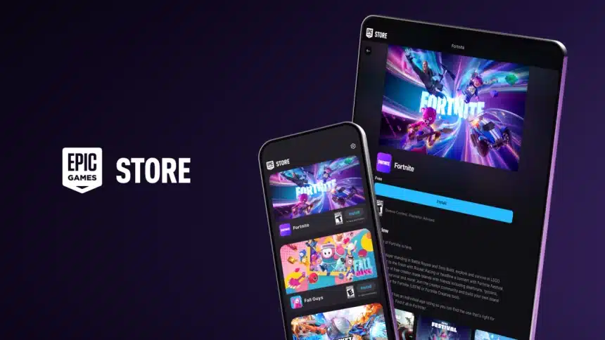 Epic Games Store interface.