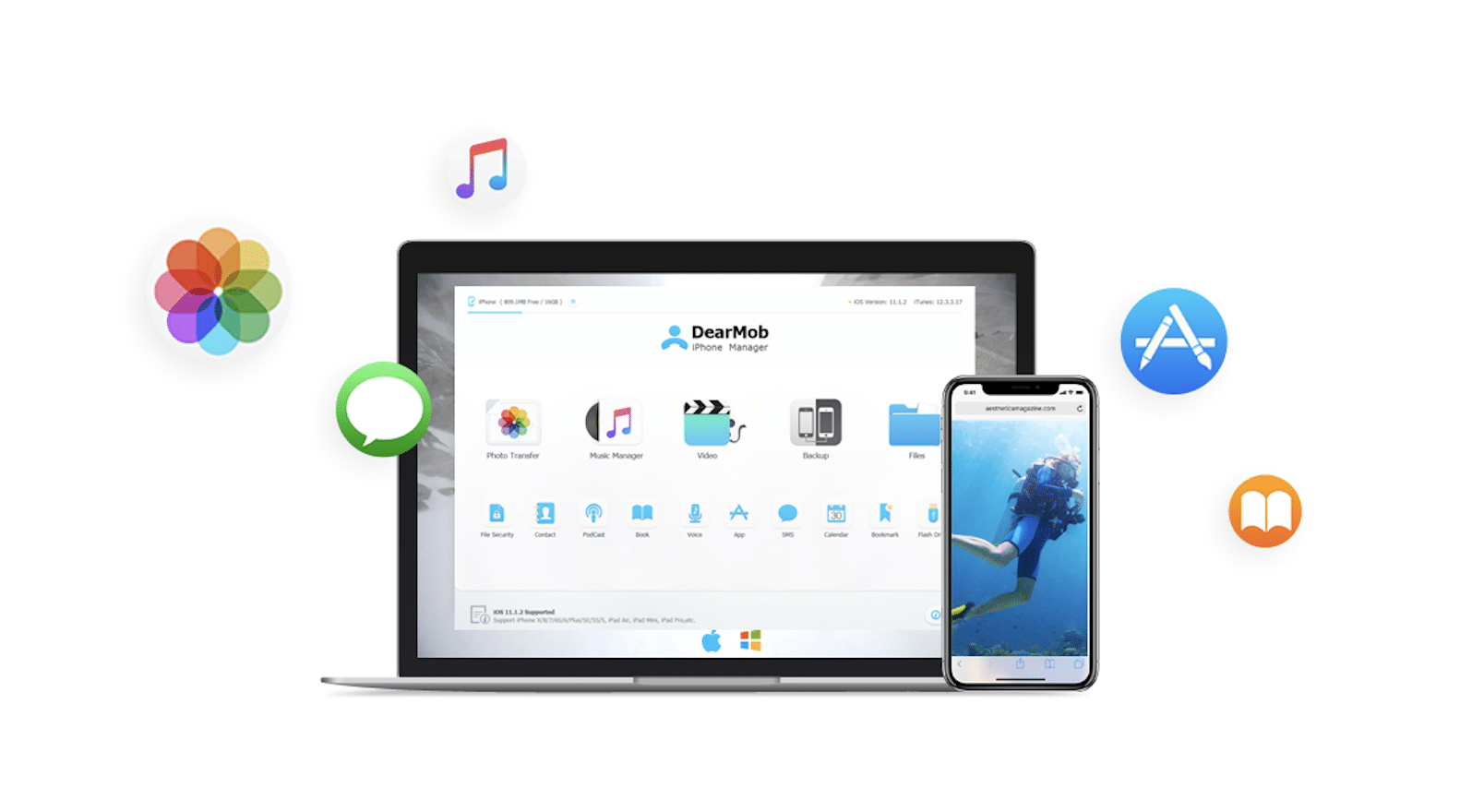 How to Backup iPhone to Mac with DearMob