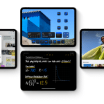 iPads showcasing iPadOS features.