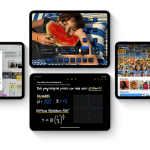 iPads displaying new iPadOS 18 features.