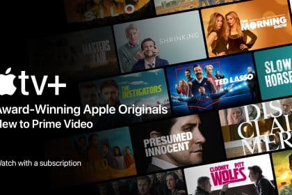 Apple TV+ originals on Prime Video.