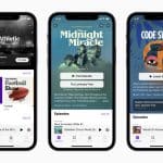 Apple Podcasts interface.