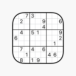 Sudoku puzzle grid.