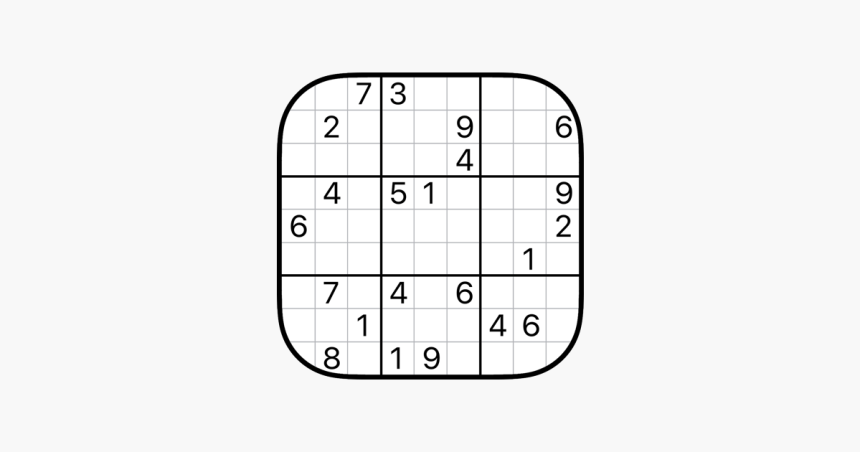 Sudoku puzzle grid.