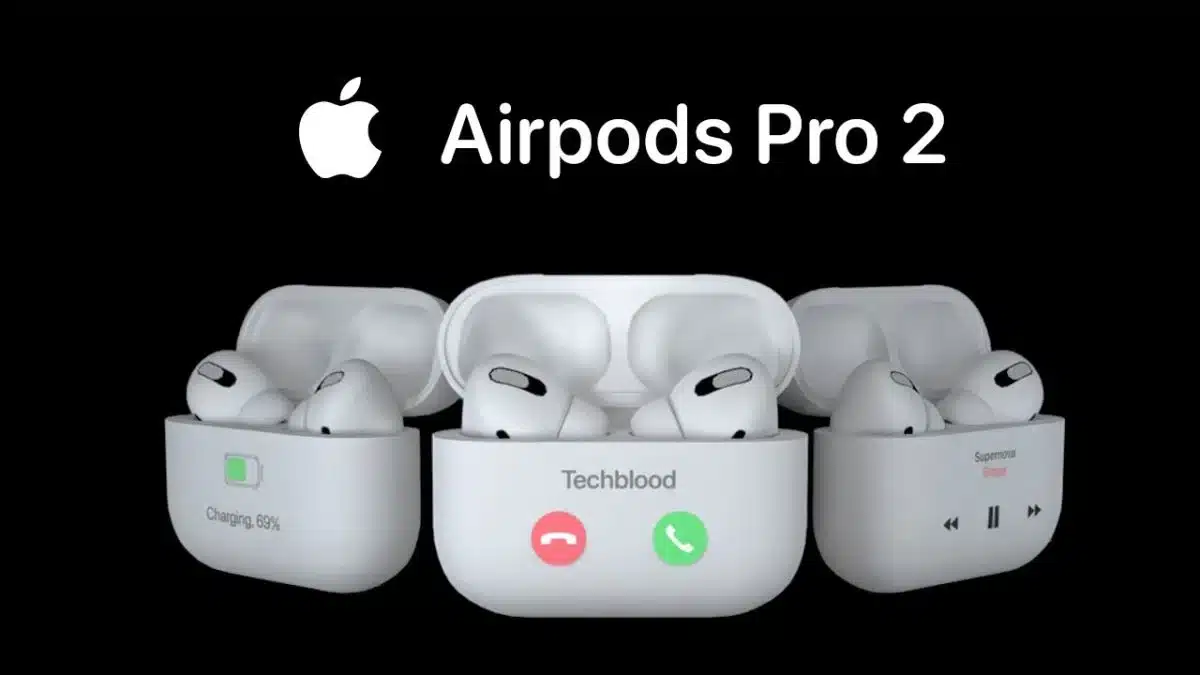 AirPods Pro 2 with charging case features.