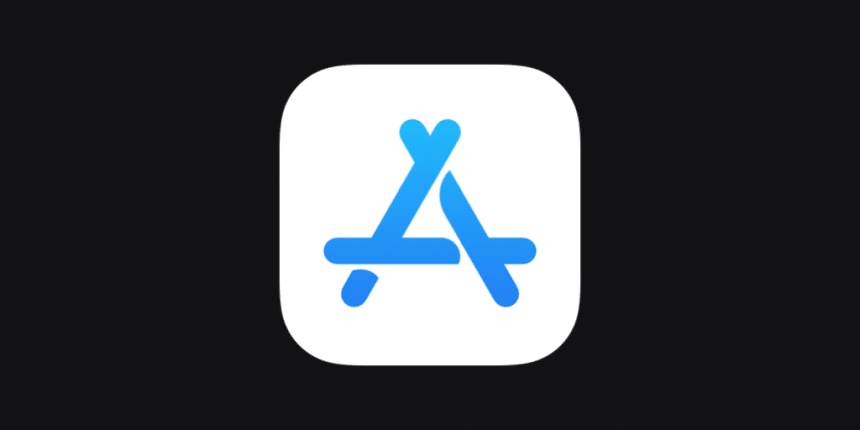 Apple App Store logo.