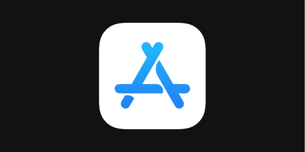 Apple App Store logo.