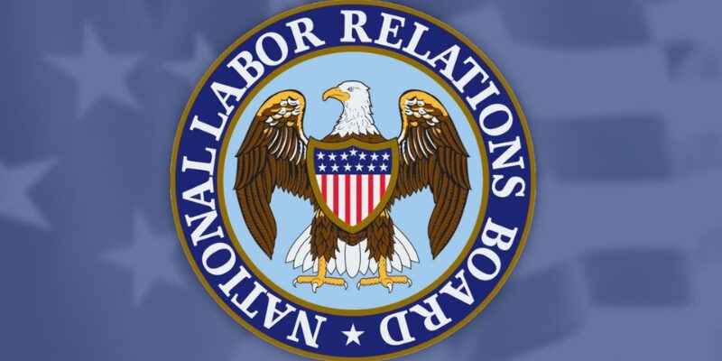 National Labor Relations Board (NLRB) logo.