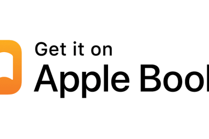 Apple Books logo with text.