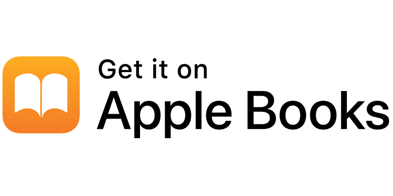 Apple Books logo with text.