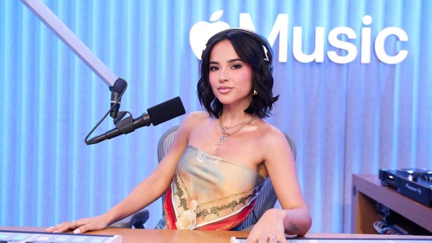 Becky G hosting on Apple Music.