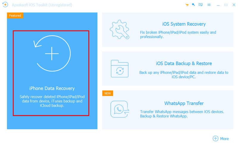 apeak iphone data recovery