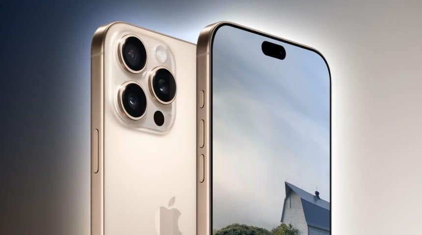 iPhone 17 Pro showcasing its sleek design and camera.