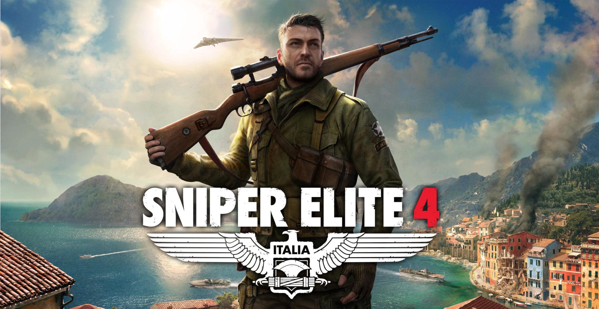 Sniper Elite 4 game cover art.