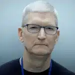 Tim Cook in a scene from 'Severance' promo.