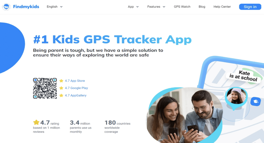 Find My Kids the GPS Tracker App