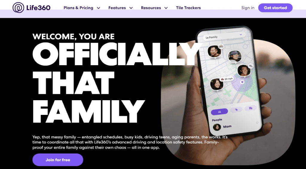 Life360 the Family Tracker