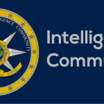 Seal of the United States Intelligence Community with the words 'Intelligence Community' beside it.