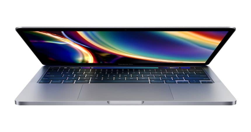 Apple MacBook Pro laptop with a sleek design and vibrant display.